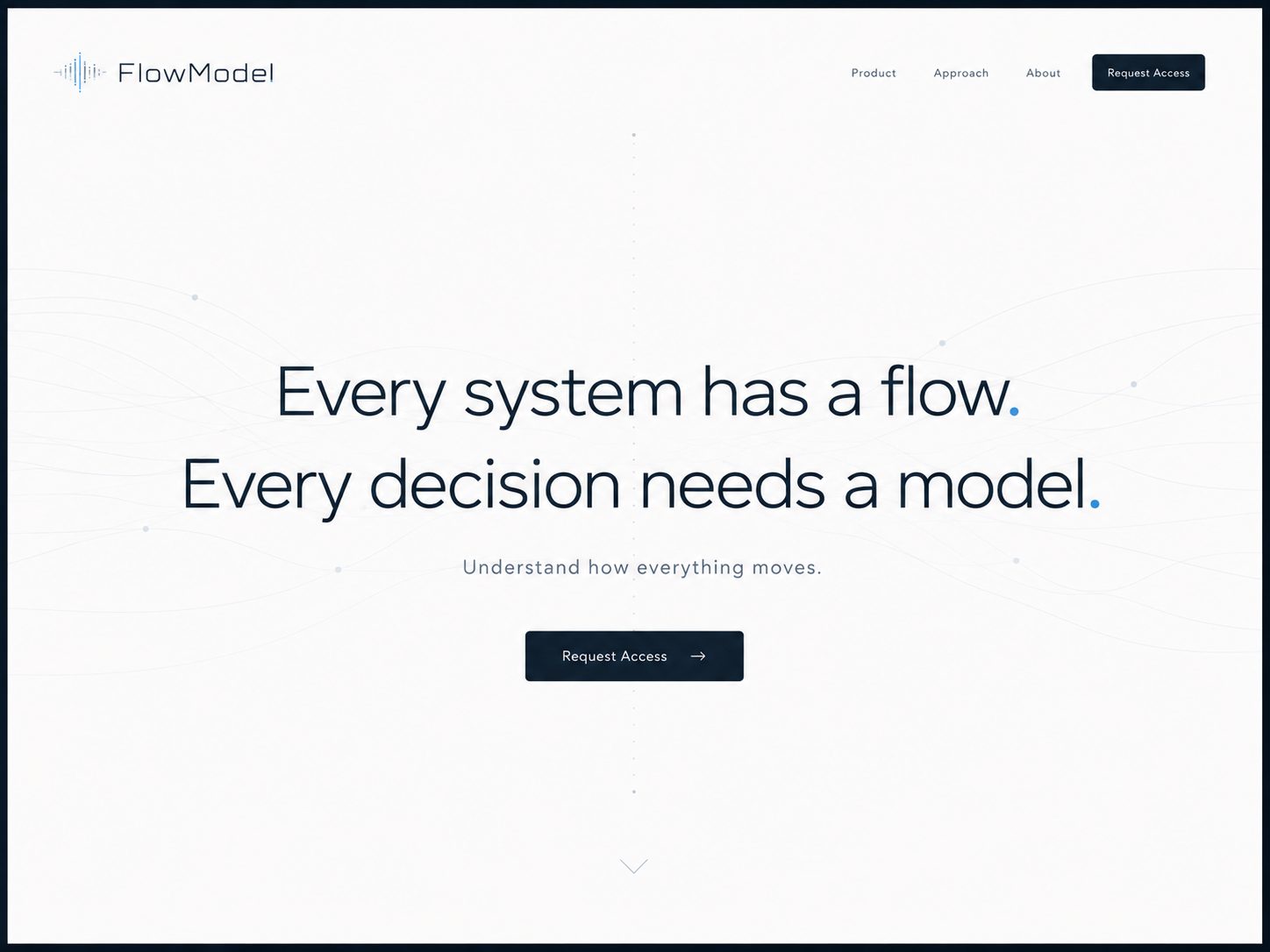 Every system has a flow. Every decision needs a model.