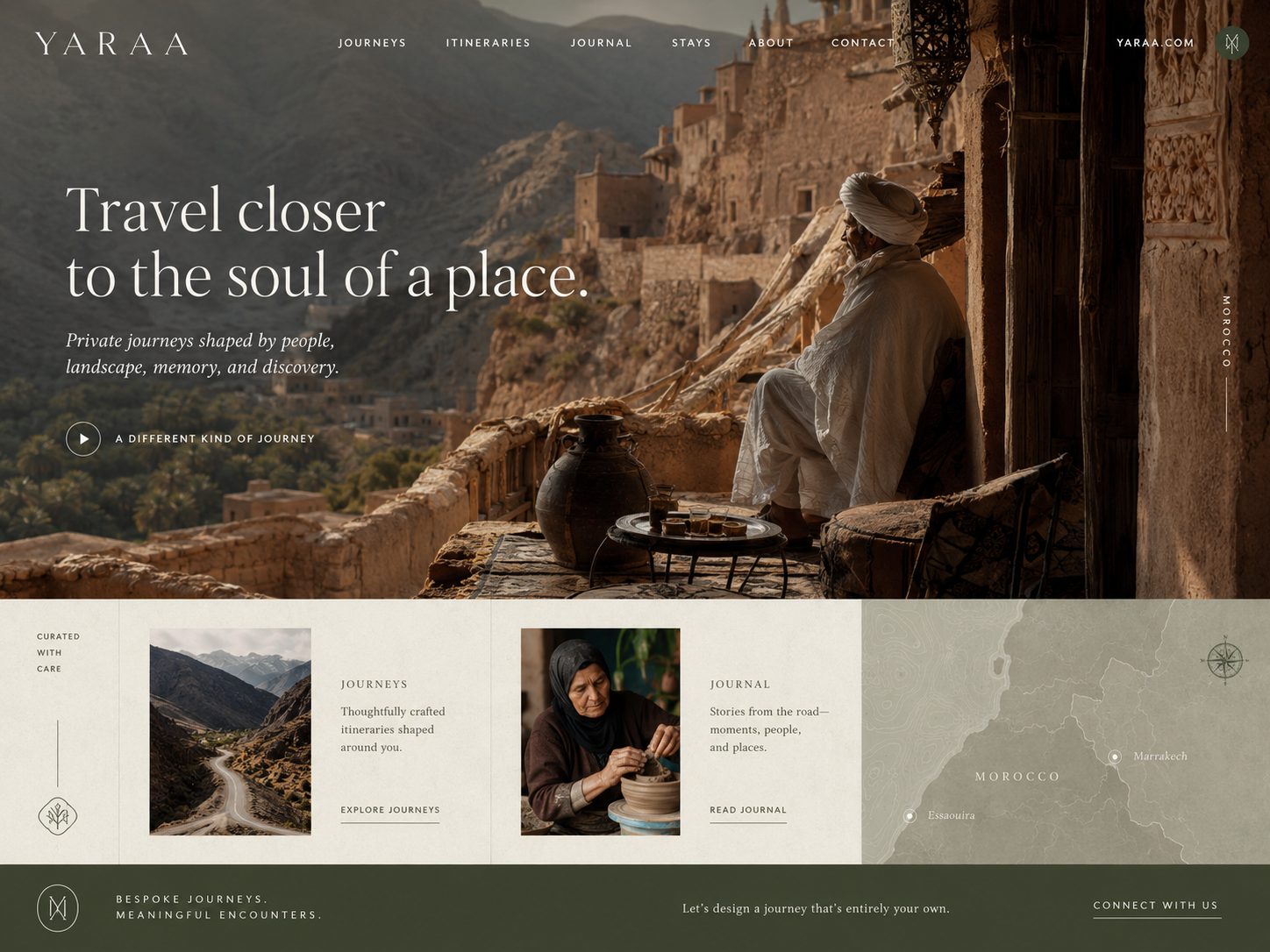 Travel closer to the soul of a place.